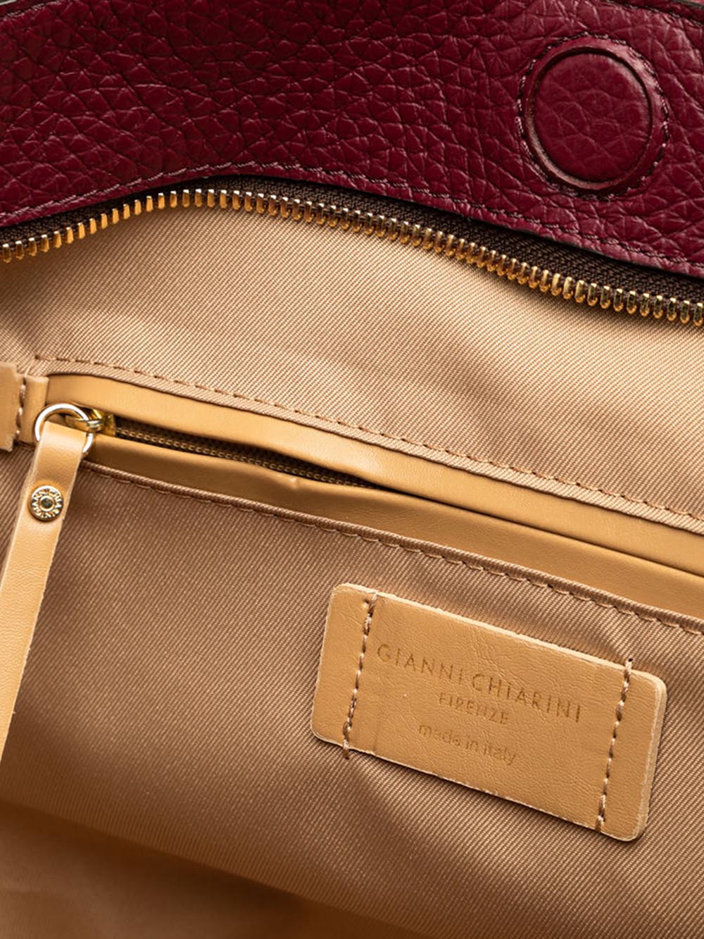 Gianni Chiarini Borsa a Mano Donna Bs 11819 Tkl Bordeaux
