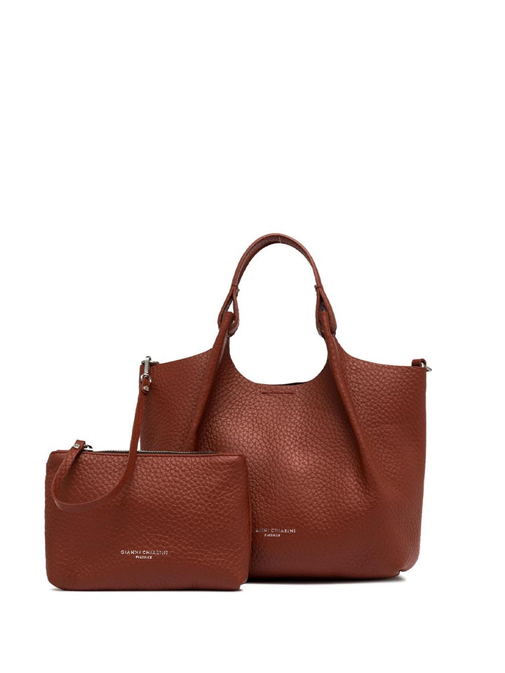 Gianni Chiarini Borsa a Spalla Donna Bs 9719 Rngdbl Bordeaux/Testa di moro