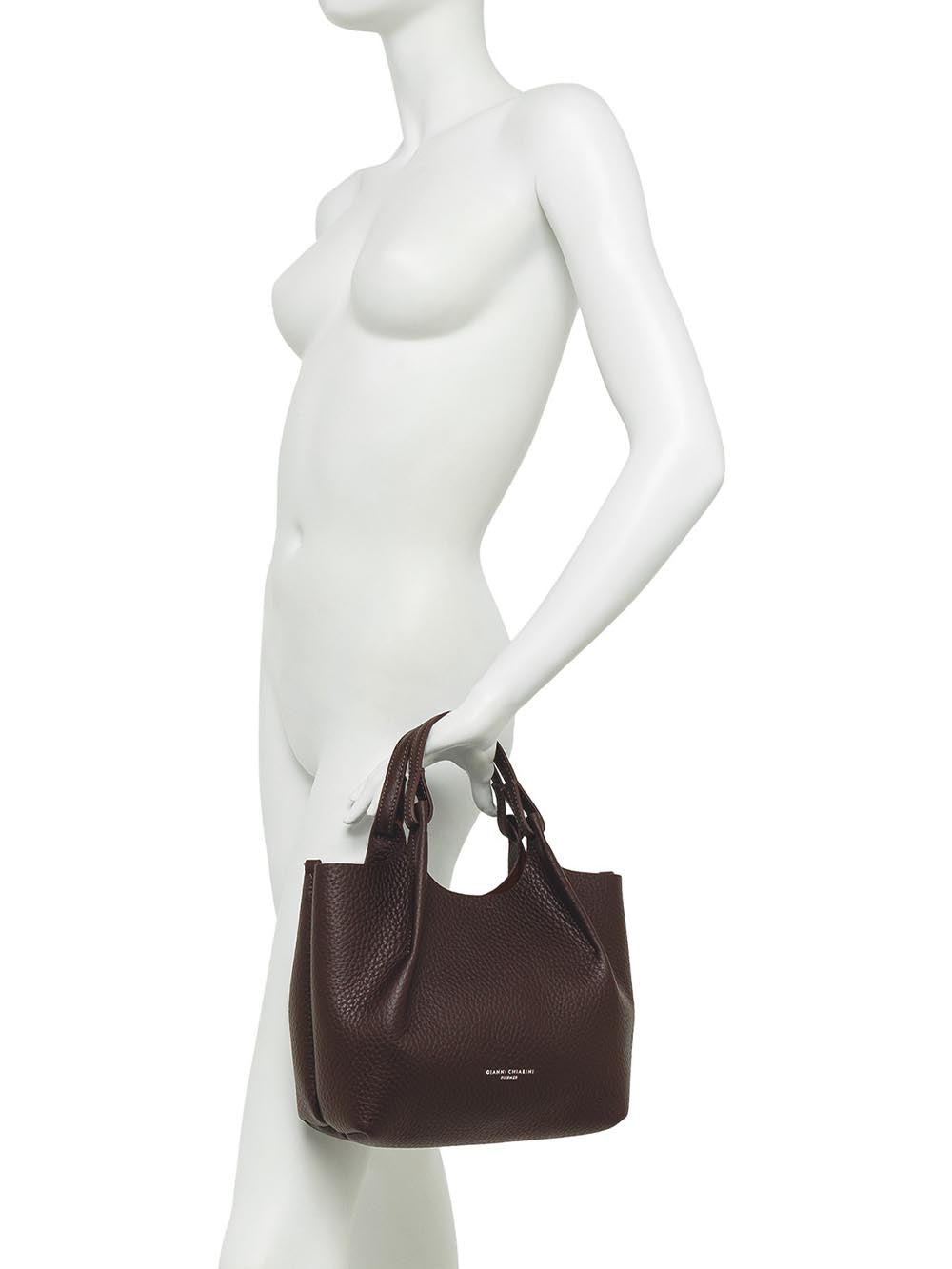 Gianni Chiarini Borsa a Spalla Donna Bs 9719 Rngdbl Bordeaux/Testa di moro