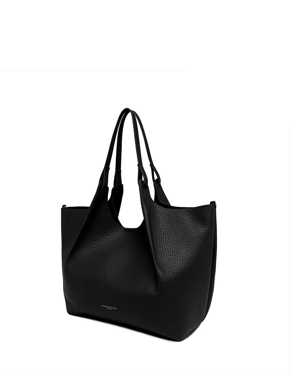 Gianni Chiarini Borsa a Spalla Donna Bs 9720 Rngdbl Nero