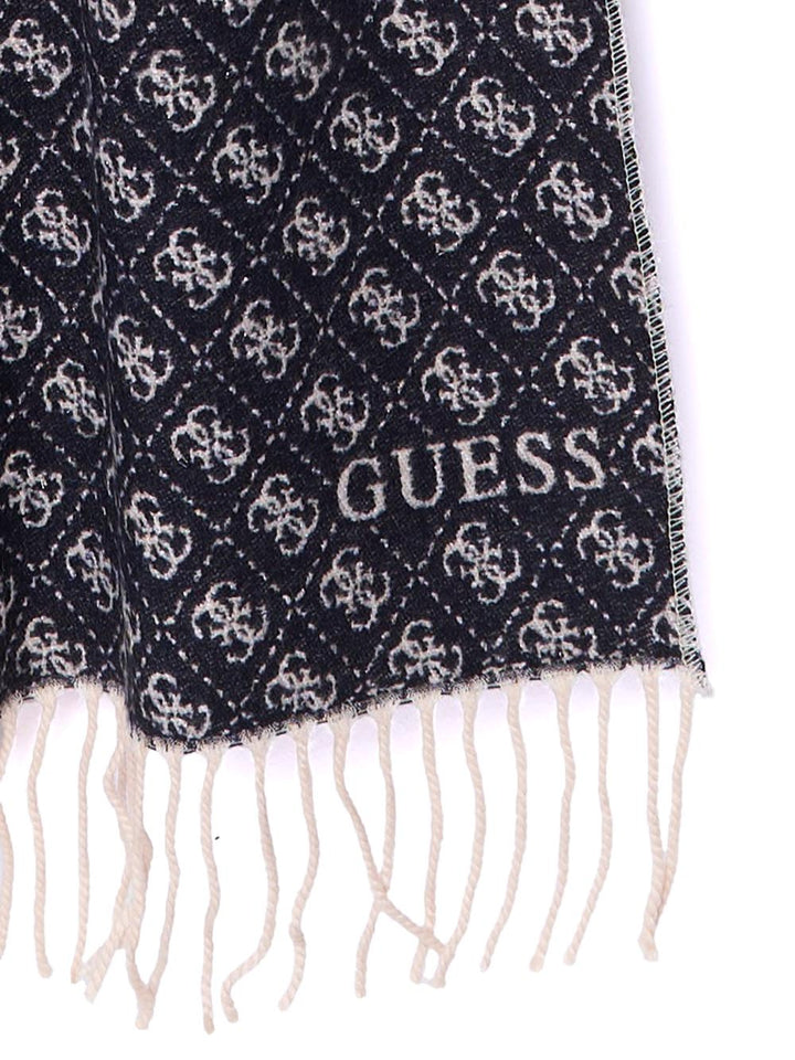 Guess Sciarpa Donna Aw5423 Pol03 Nero