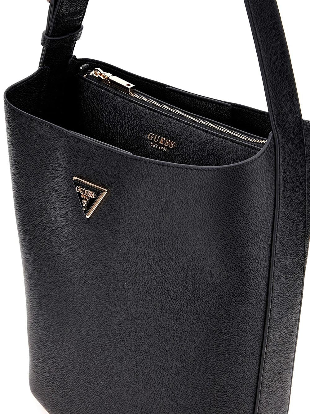 Guess Borsa a Spalla Donna Hwbg69 74040 Nero