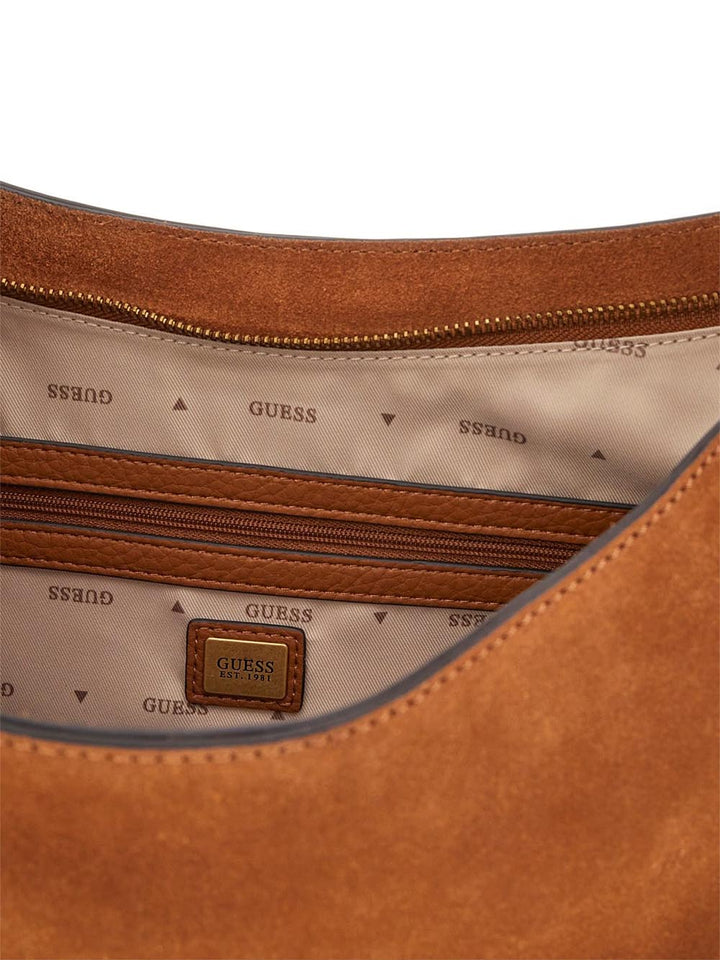 Guess Borsa a Spalla Donna Hwsb93 08180 Cognac