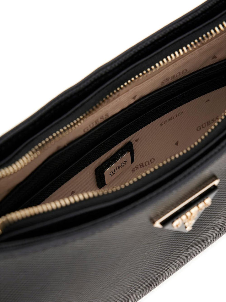 Guess Borsa a Spalla Donna Hwzg96 72180 Nero