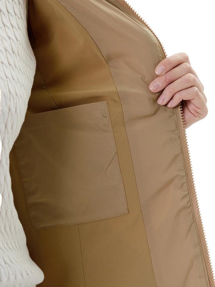 Guess Giubbino Donna V4yl05 Wf3x0 Beige