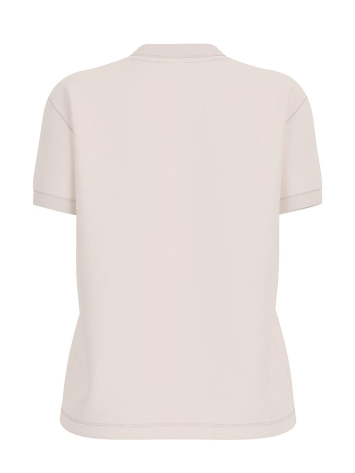 Guess T-shirt Donna V5bi16 K8fq4 Panna