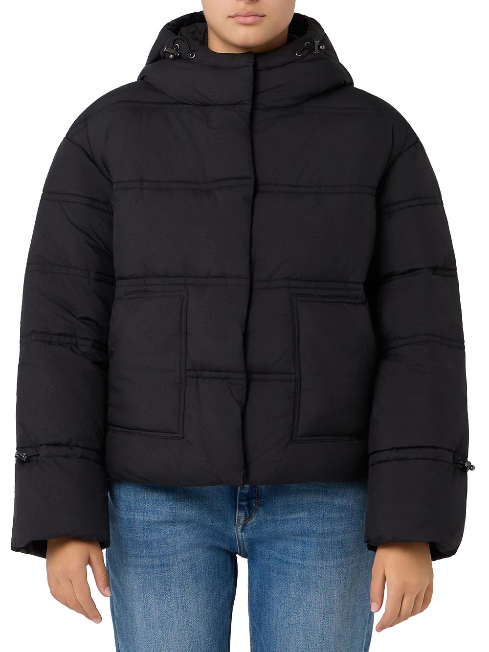 Guess Giubbino Donna W5bl43w2902 Nero