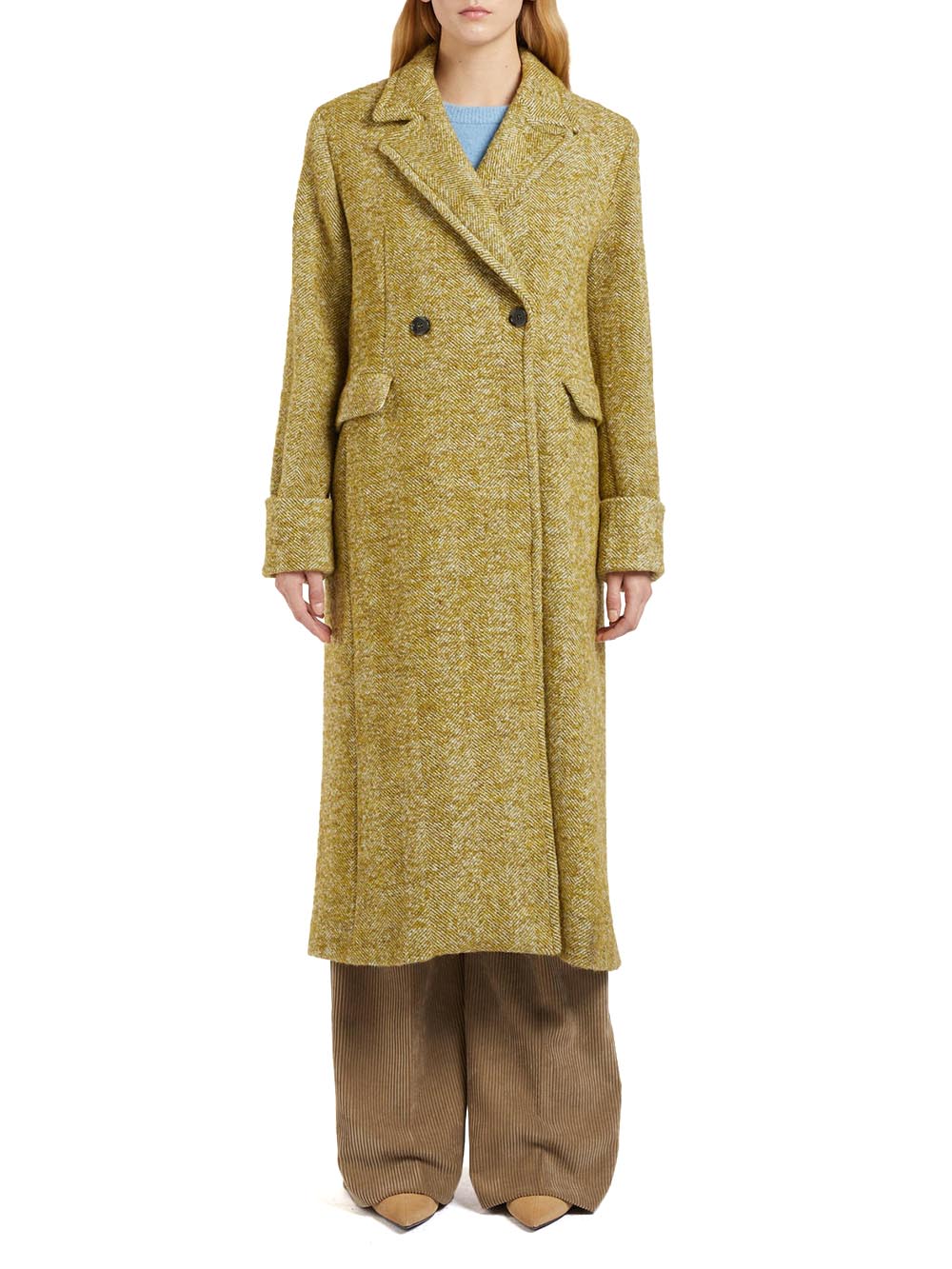 iBlues Cappotto Donna 2527016032200 Oliva
