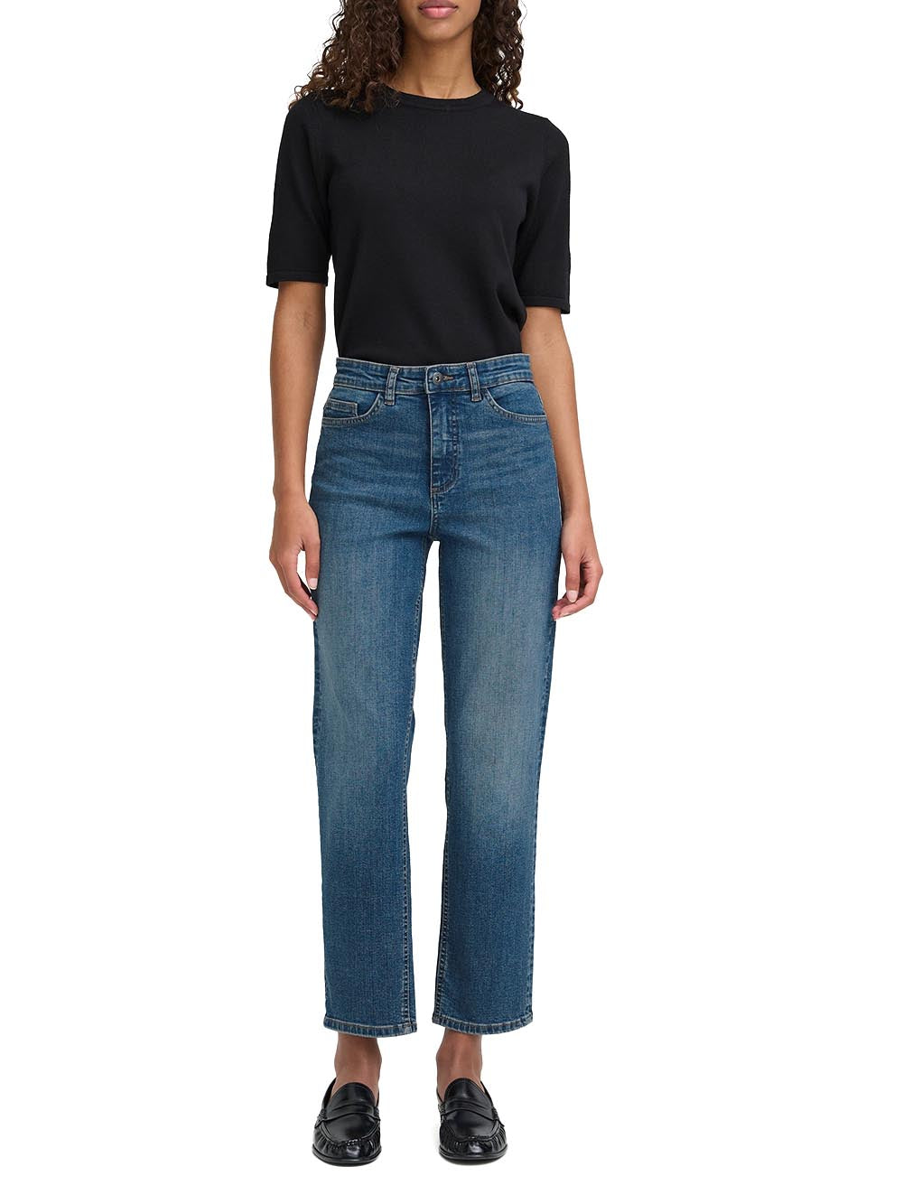 ICHI Jeans Donna 20110967 Medium blue