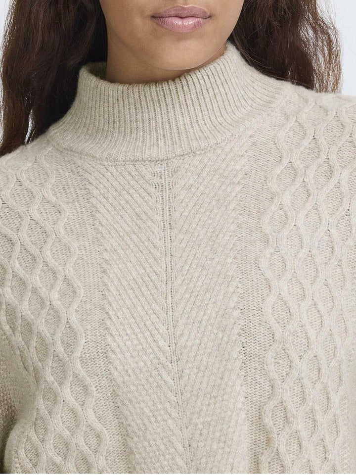 ICHI Maglia Donna 20124555 Tortora