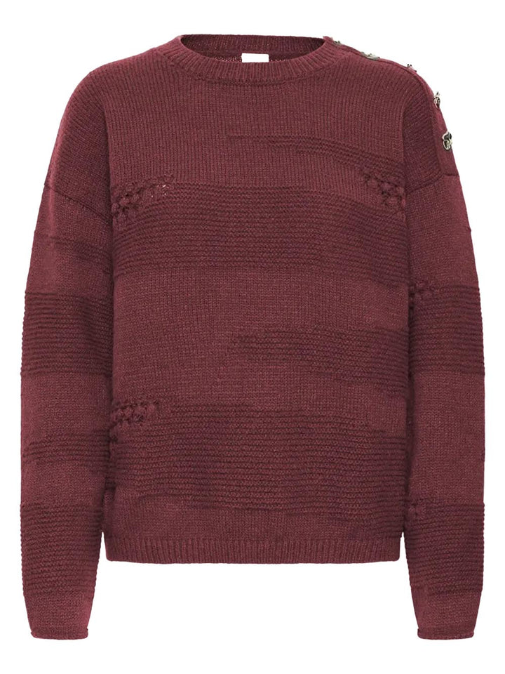 ICHI Maglia Donna 20124627 Bordò