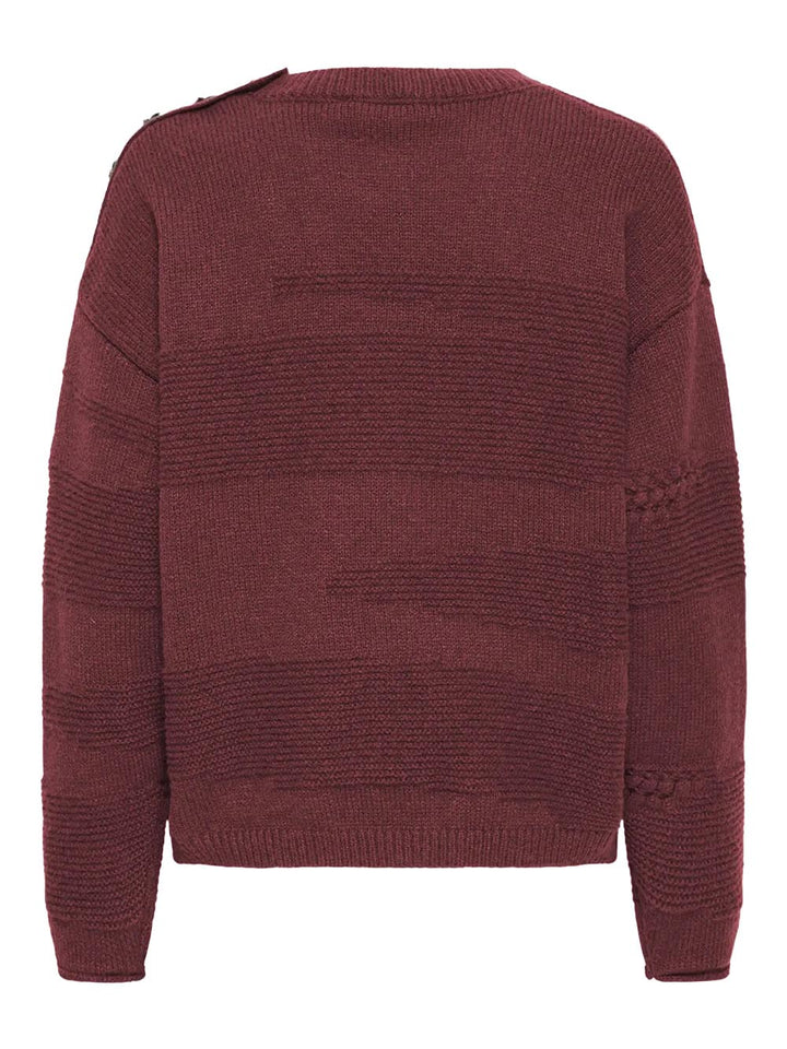 ICHI Maglia Donna 20124627 Bordò