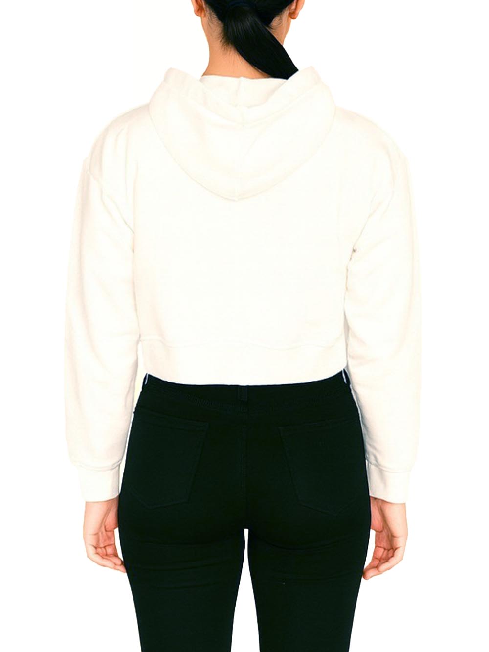 ICON Felpa Donna Icdf2w6f006 Bianco