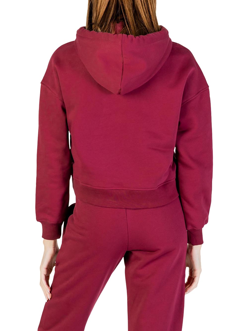 ICON Felpa Donna Icdf2w6f020 Bordeaux