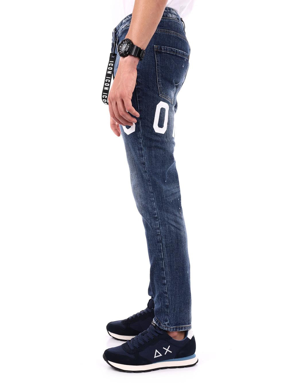 ICON Jeans Uomo Icuf2w6d002 Medio