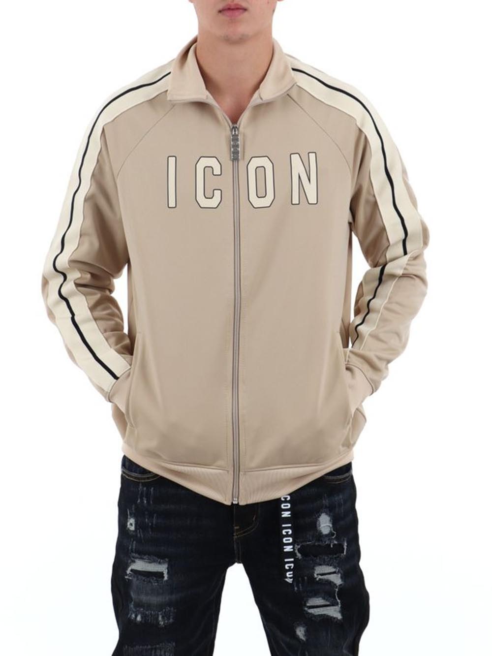 ICON Felpa Uomo Icuf2w6f025 Beige