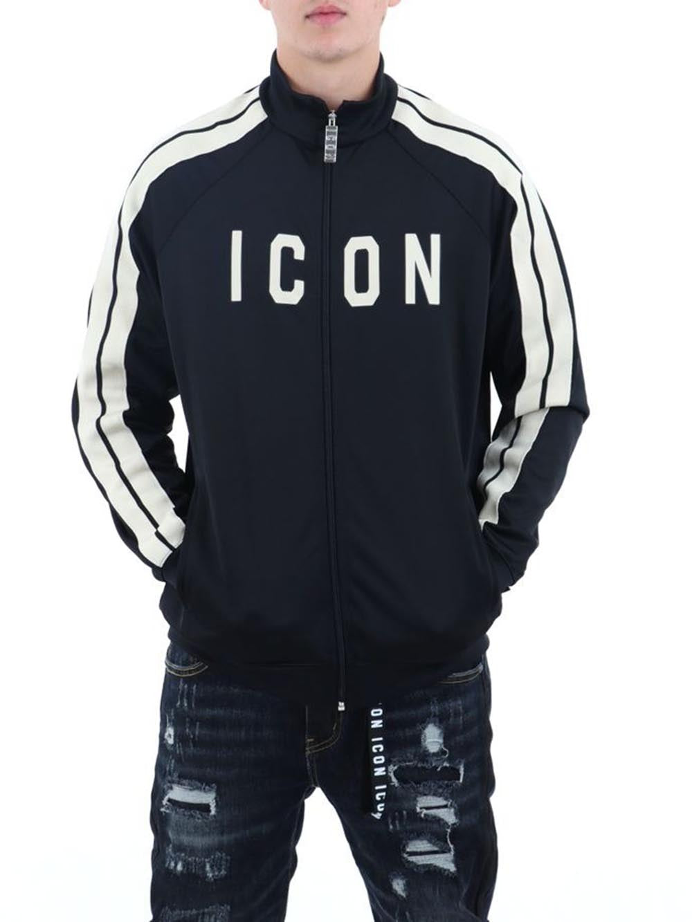 ICON Felpa Uomo Icuf2w6f025 Nero