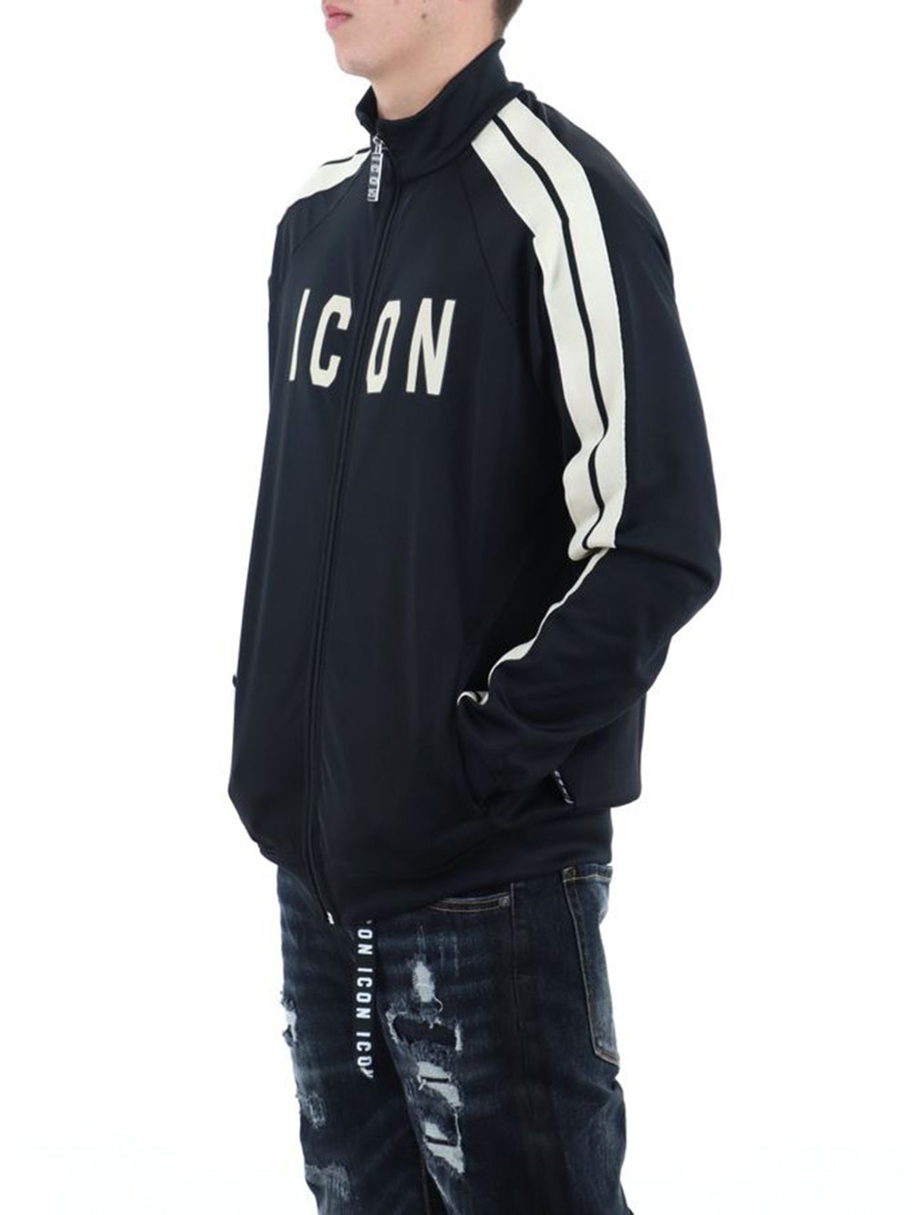 ICON Felpa Uomo Icuf2w6f025 Nero