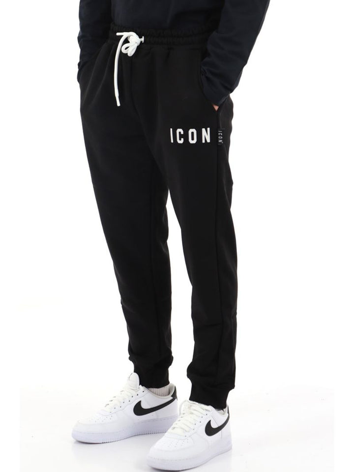 ICON Pantalone Uomo Icuf2w6p003 Nero