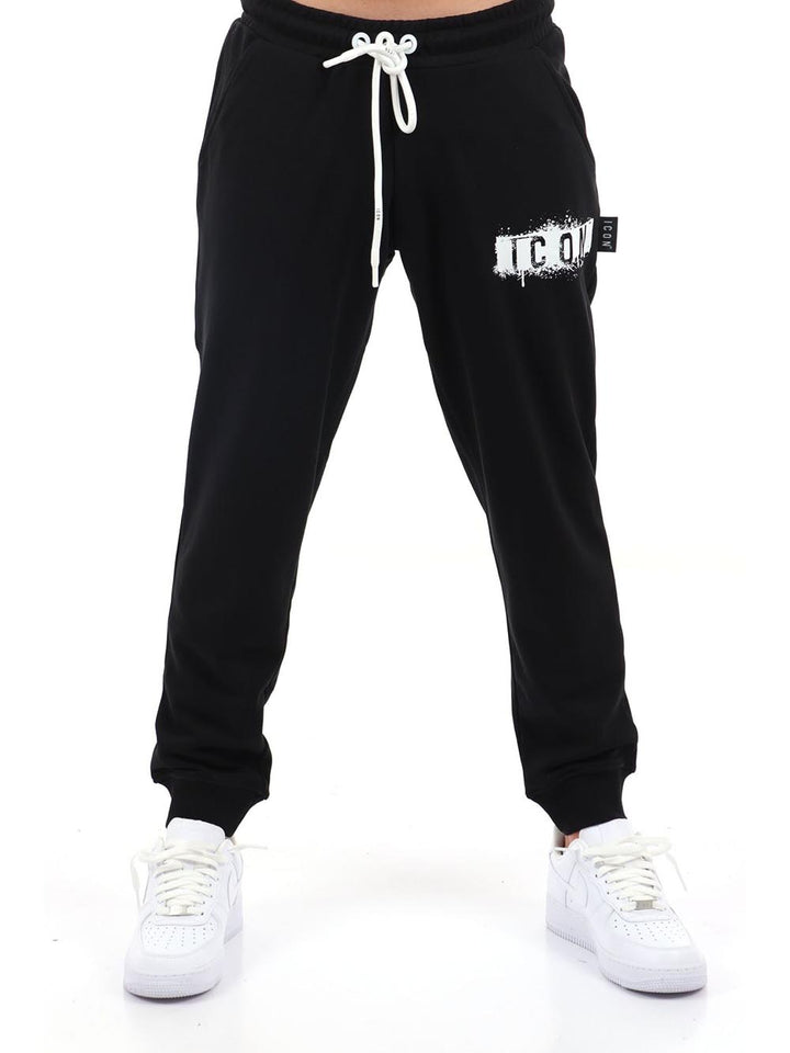 ICON Pantalone Uomo Icuf2w6p005 Nero