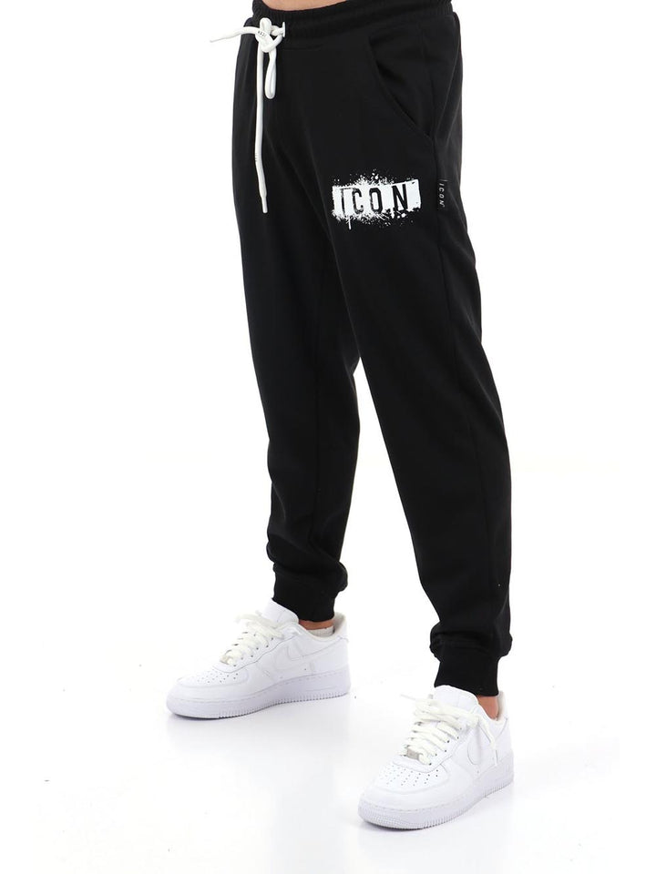 ICON Pantalone Uomo Icuf2w6p005 Nero