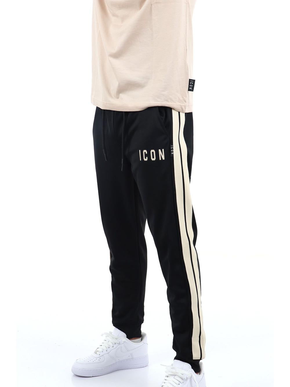 ICON Pantalone Uomo Icuf2w6p013 Nero