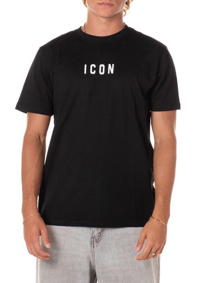 ICON T-shirt Donna Icuf2w6t002 Nero