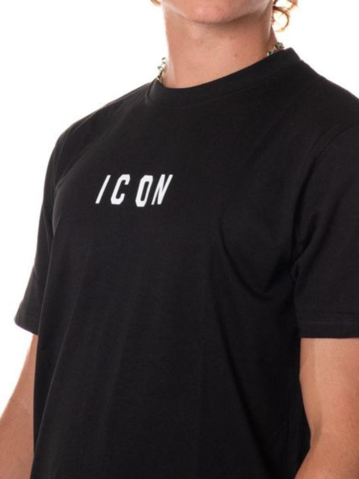 ICON T-shirt Donna Icuf2w6t002 Nero