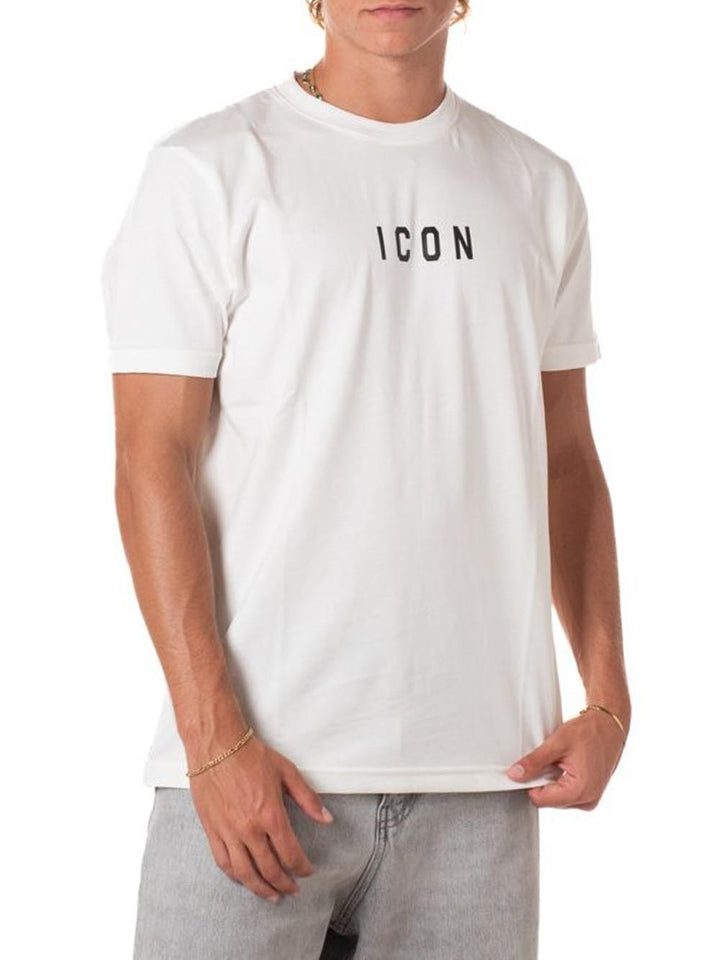 ICON T-shirt Donna Icuf2w6t002 Bianco