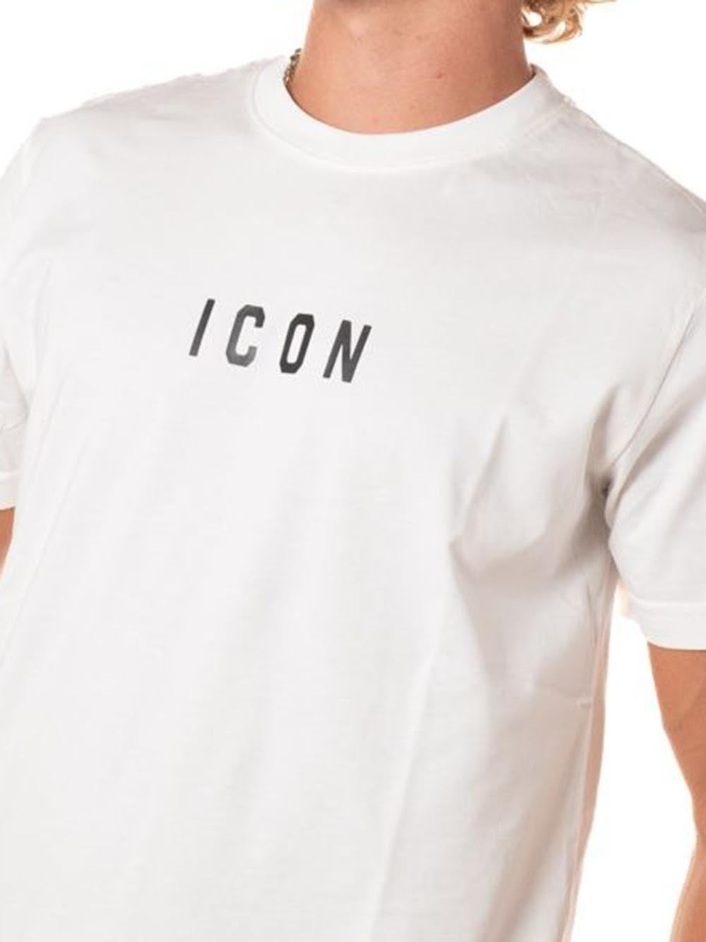 ICON T-shirt Donna Icuf2w6t002 Bianco