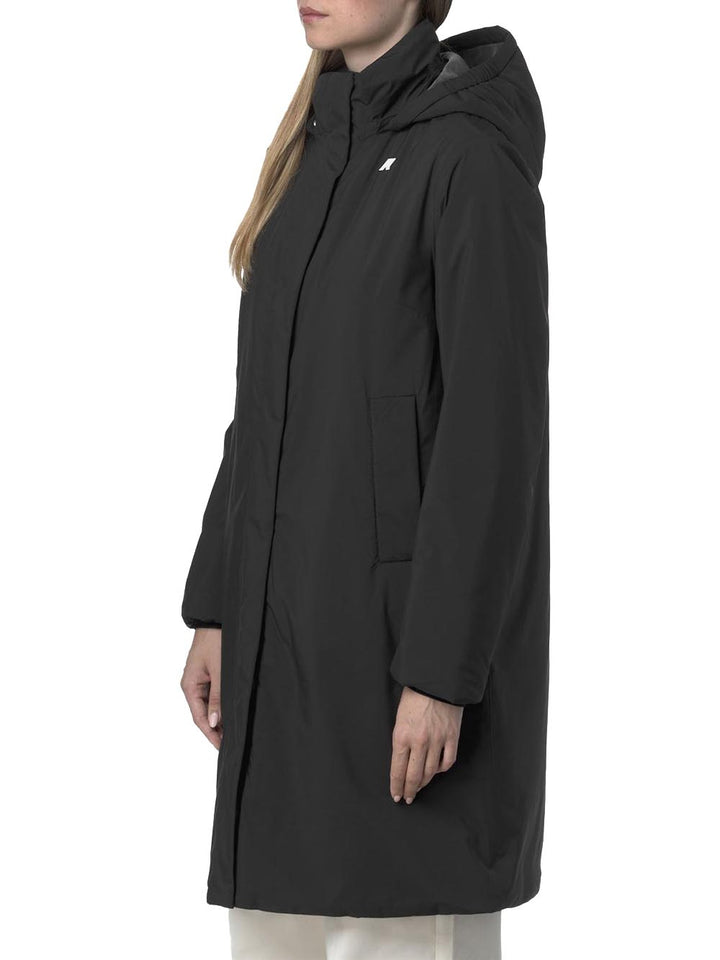 K-Way Giubbino Donna K2135vw Nero/blu