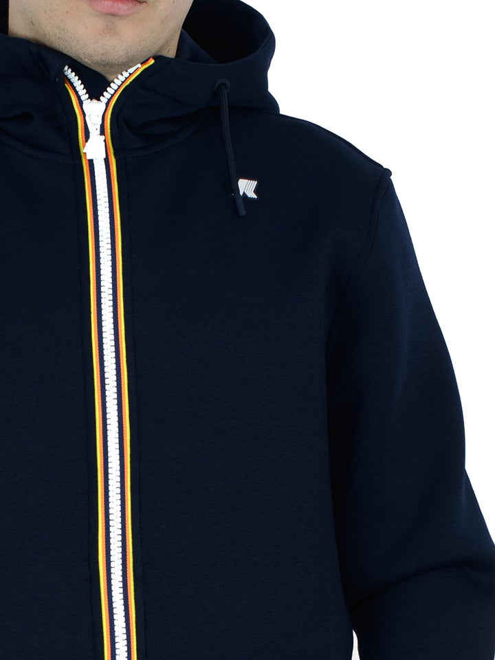 K-Way Felpa Uomo K2141dw Blu