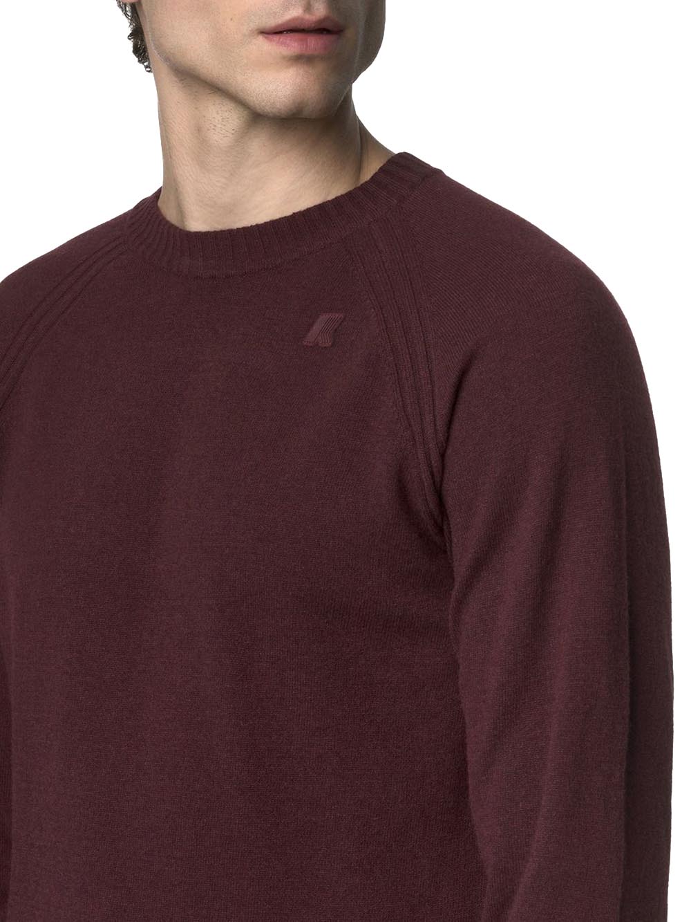 K-Way Pullover Uomo K2142gw Bordeaux