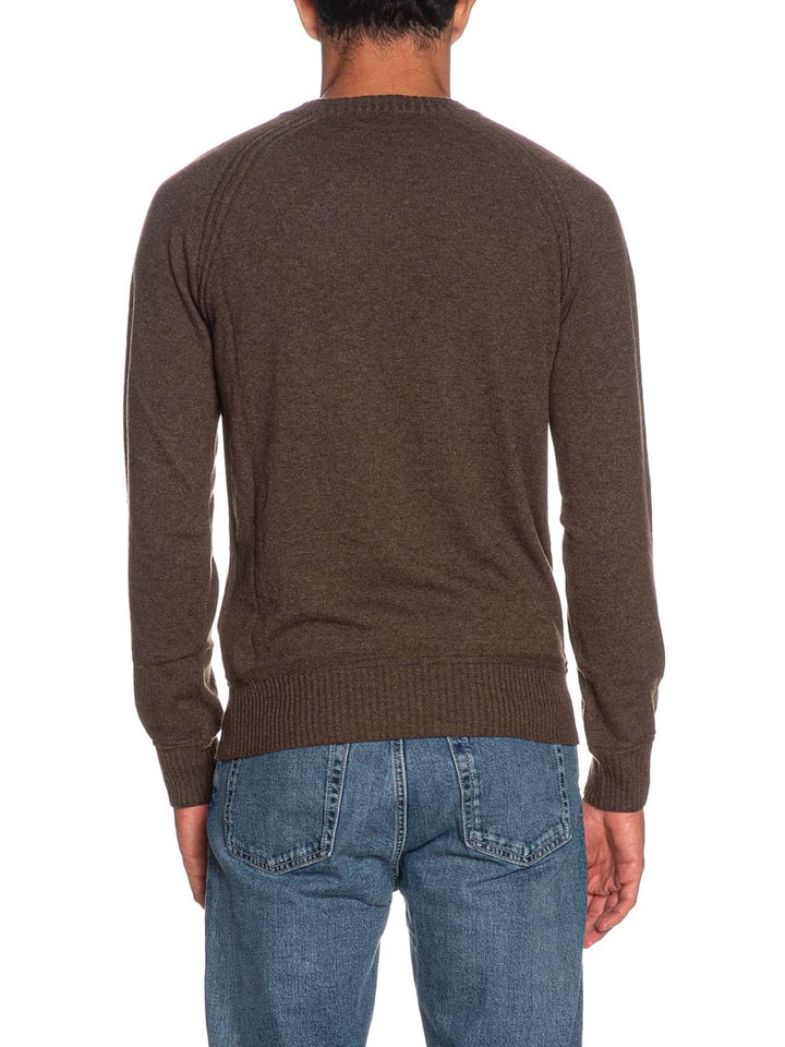 K-Way Pullover Uomo K2142gw Marrone