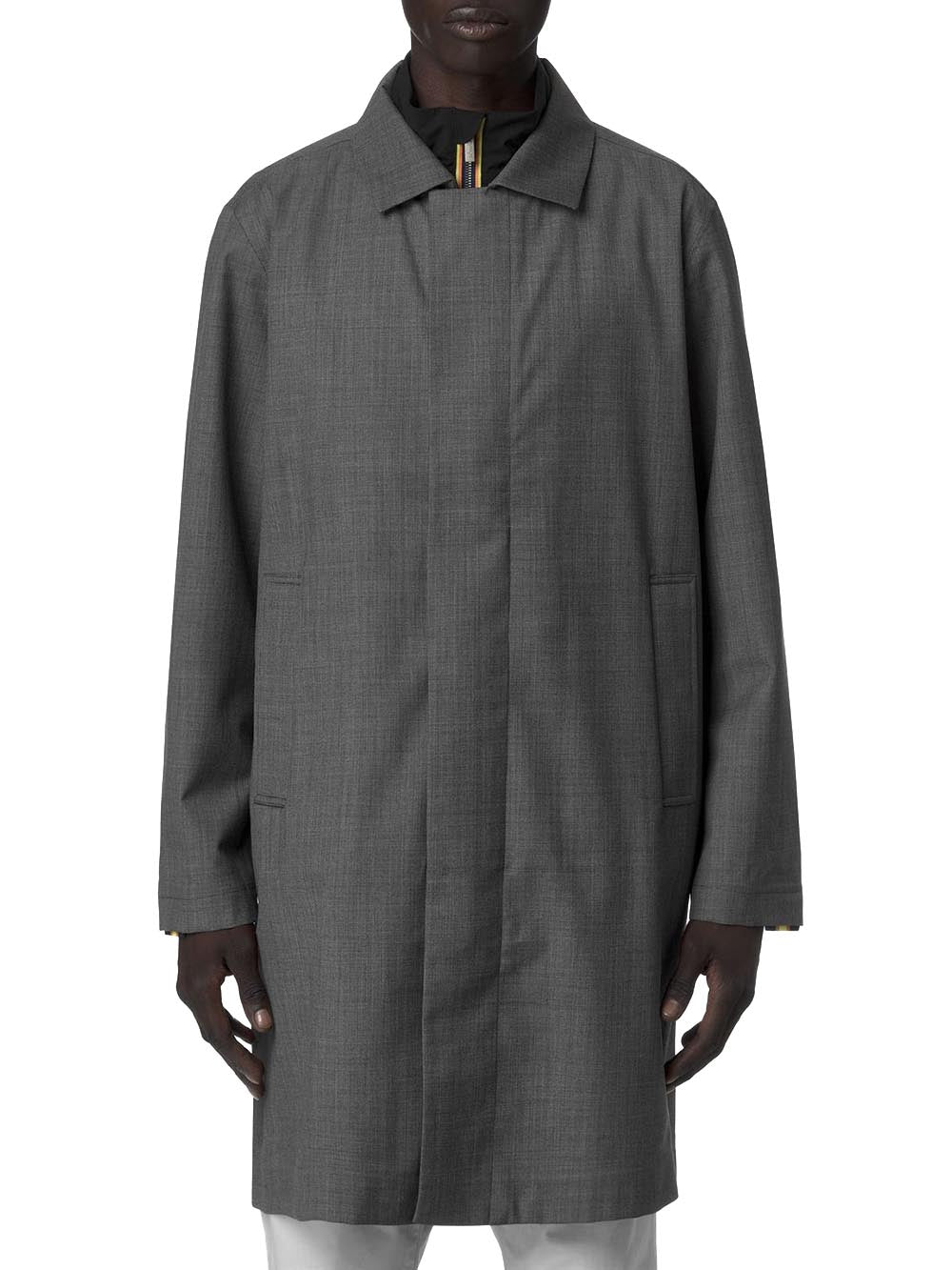 K-Way Giubbino Uomo K21474w Grigio