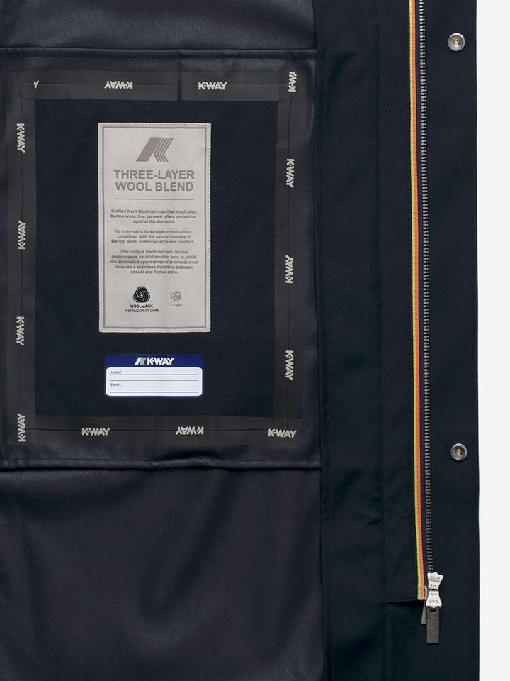 K-Way Giubbino Uomo K21474w Blu