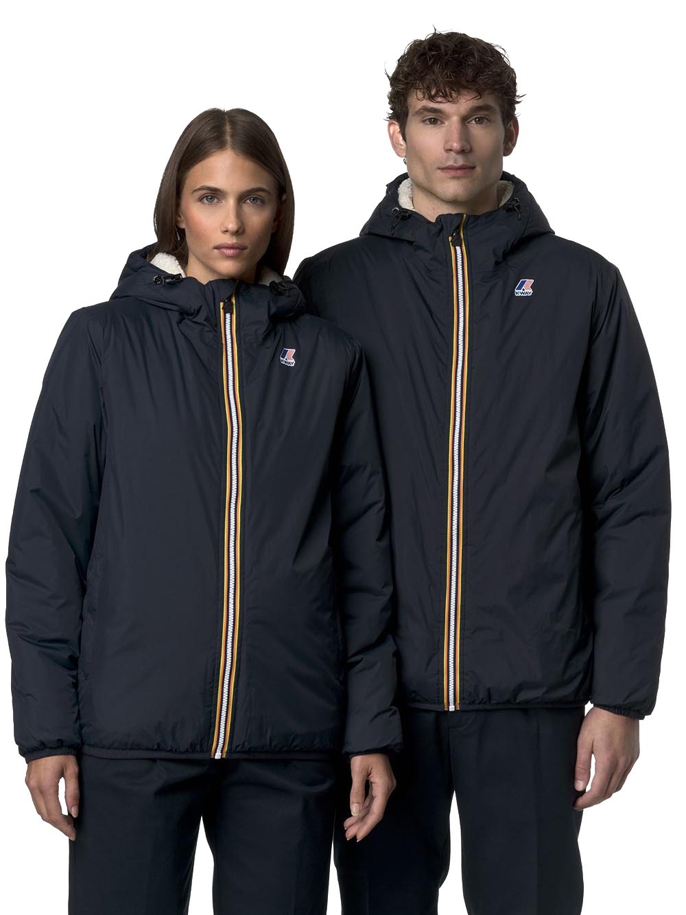 LE VRAI 4.0 CLAUDE ORSETTO K-Way Giubbino Unisex K21515w Blu