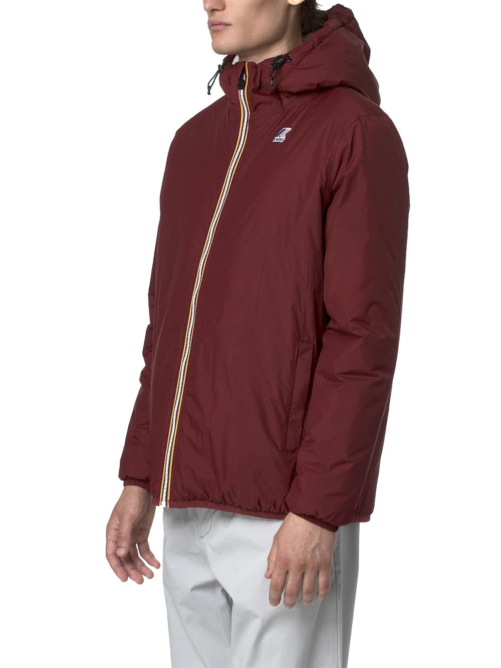 K-Way Giubbino Unisex K21515w Bordeaux