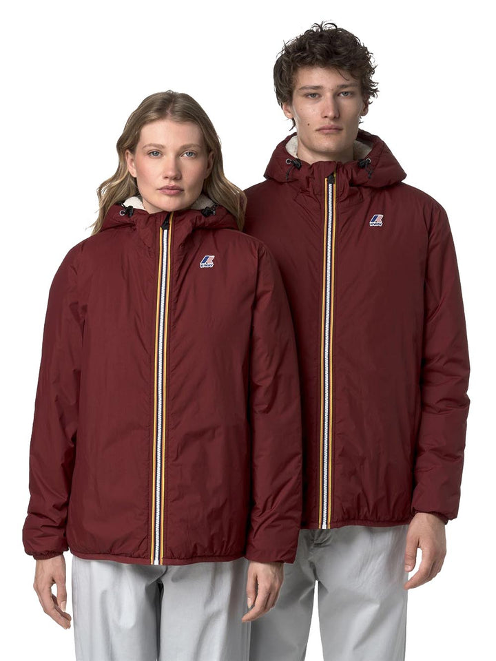 K-Way Giubbino Unisex K21515w Bordeaux