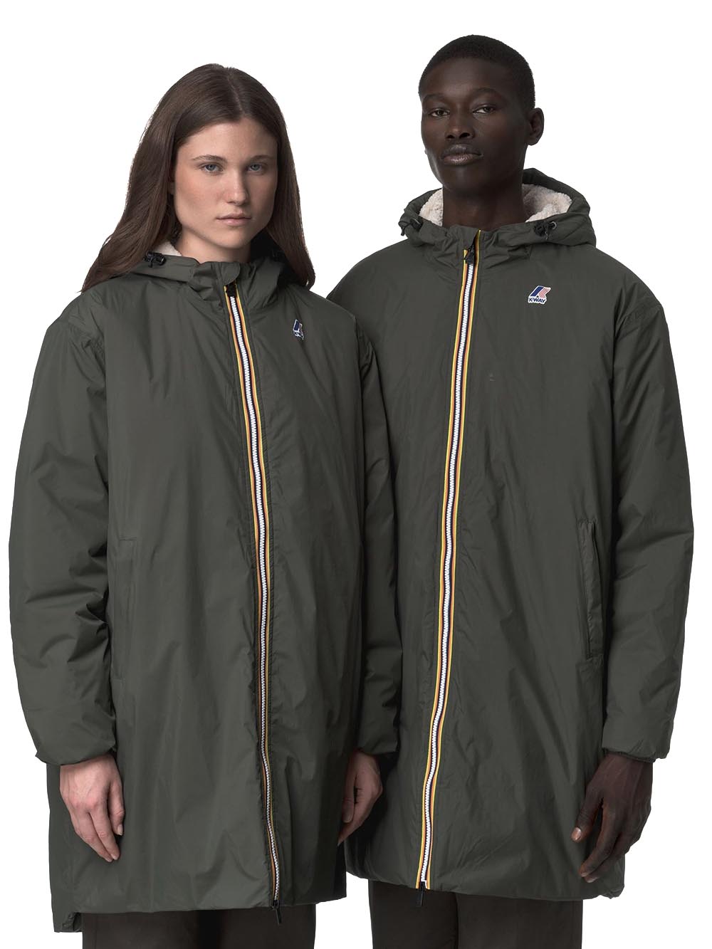 K-Way Giubbino Unisex K21516w Verde