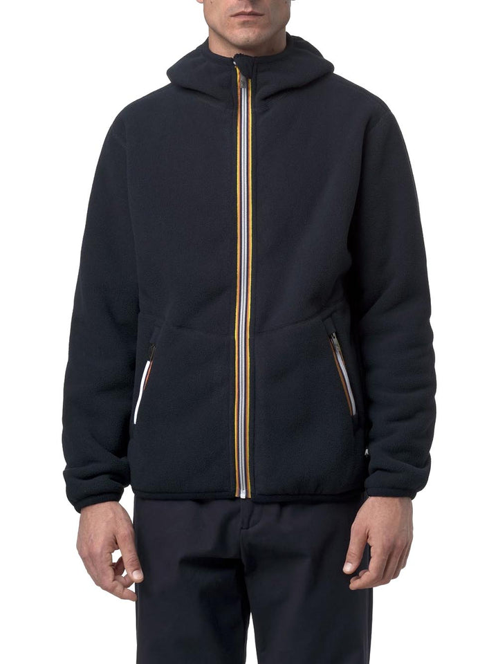 K-Way Felpa Uomo K3132nw Blu
