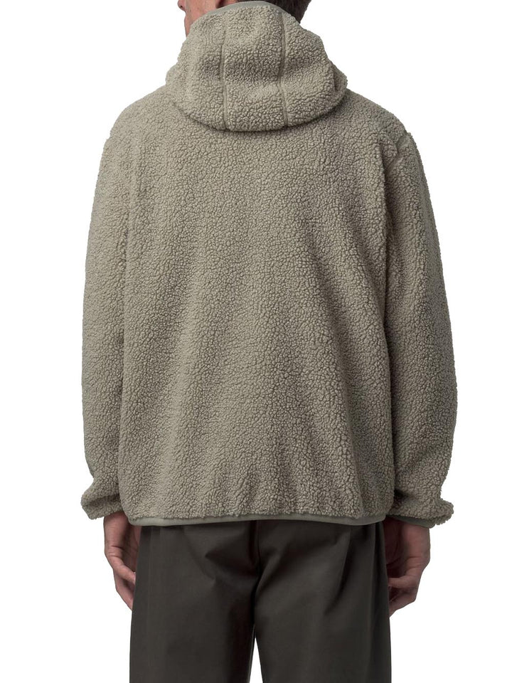 K-Way Felpa Uomo K3132nw Tortora