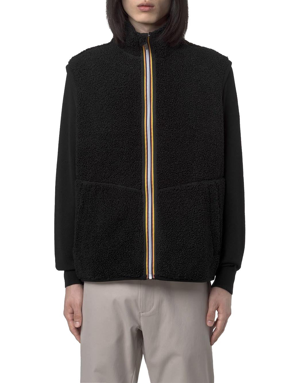 K-Way Smanicaro Uomo K3132qw Nero