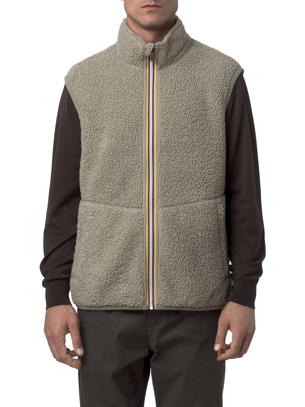 K-Way Smanicaro Uomo K3132qw Grigio