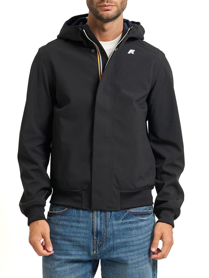 K-Way Giubbino Uomo K3135kw Nero/blu
