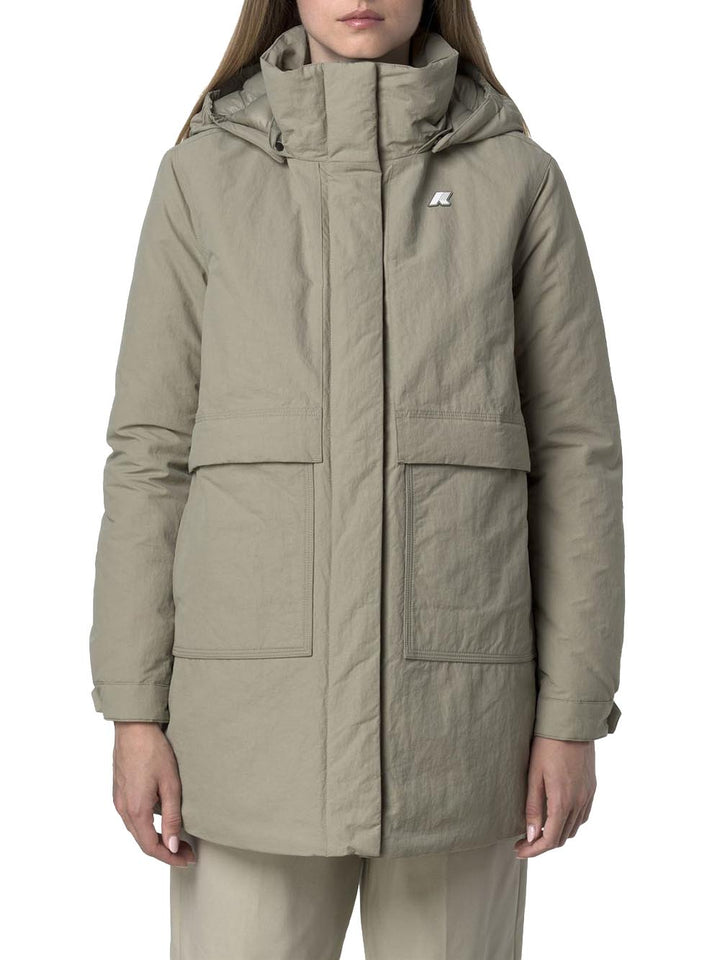 K-Way Giubbino Donna K41461w Tortora