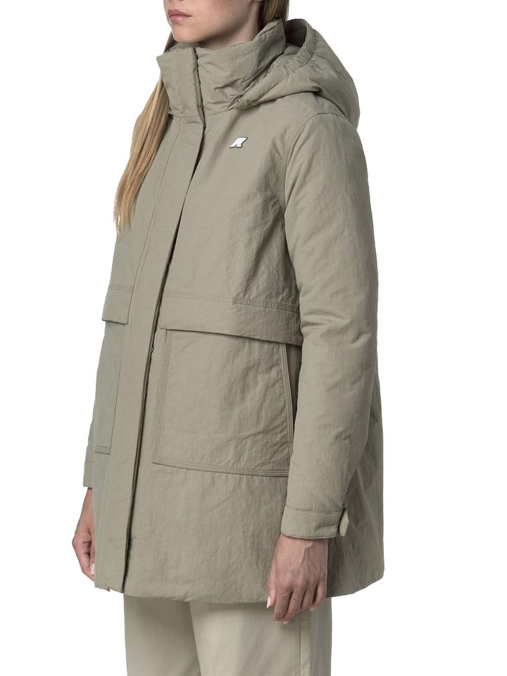 K-Way Giubbino Donna K41461w Tortora