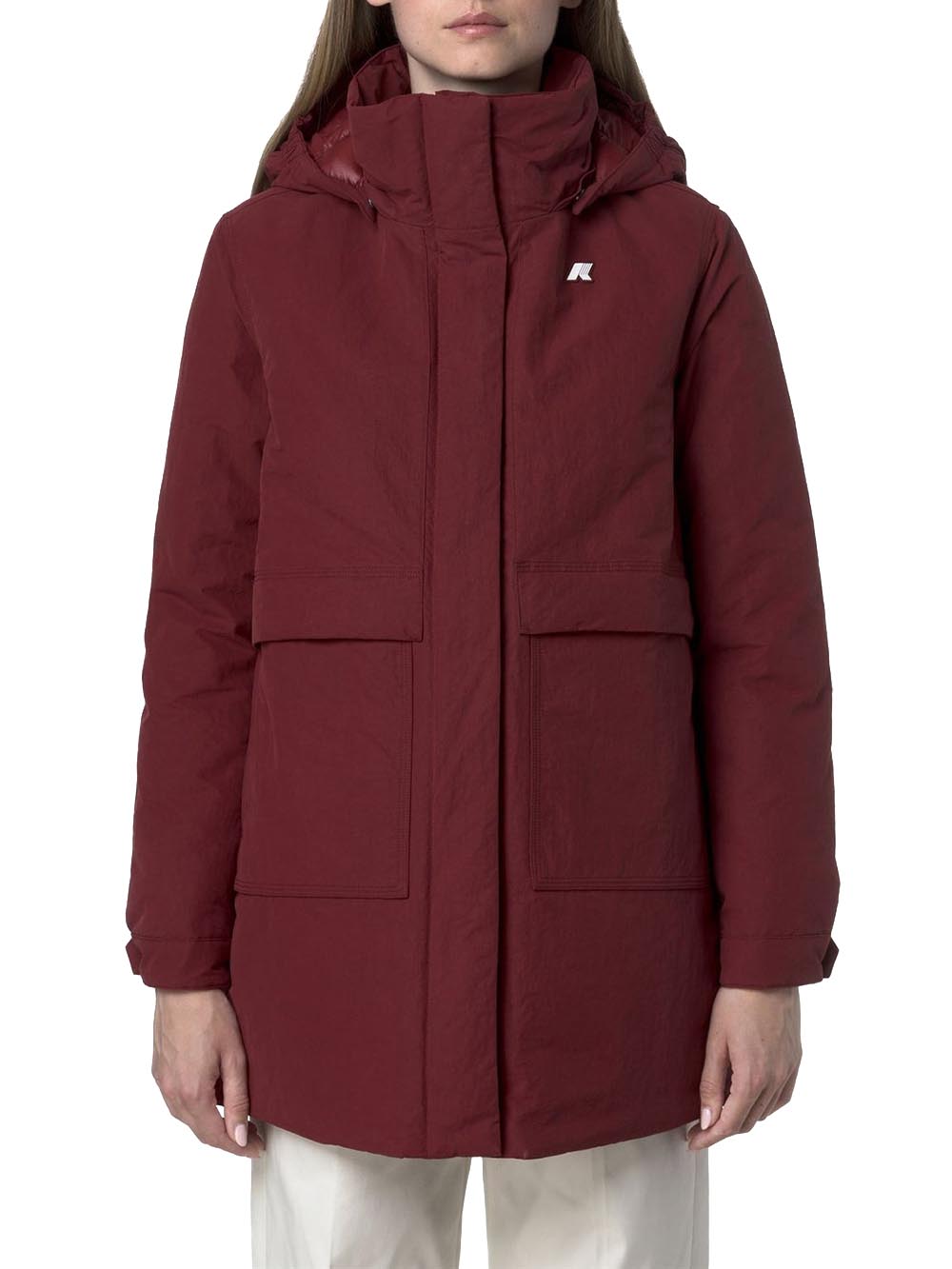 K-Way Giubbino Donna K41461w Bordeaux