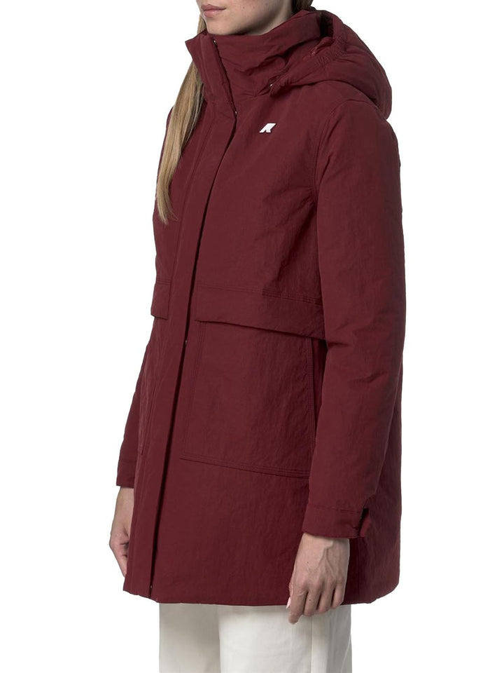K-Way Giubbino Donna K41461w Bordeaux