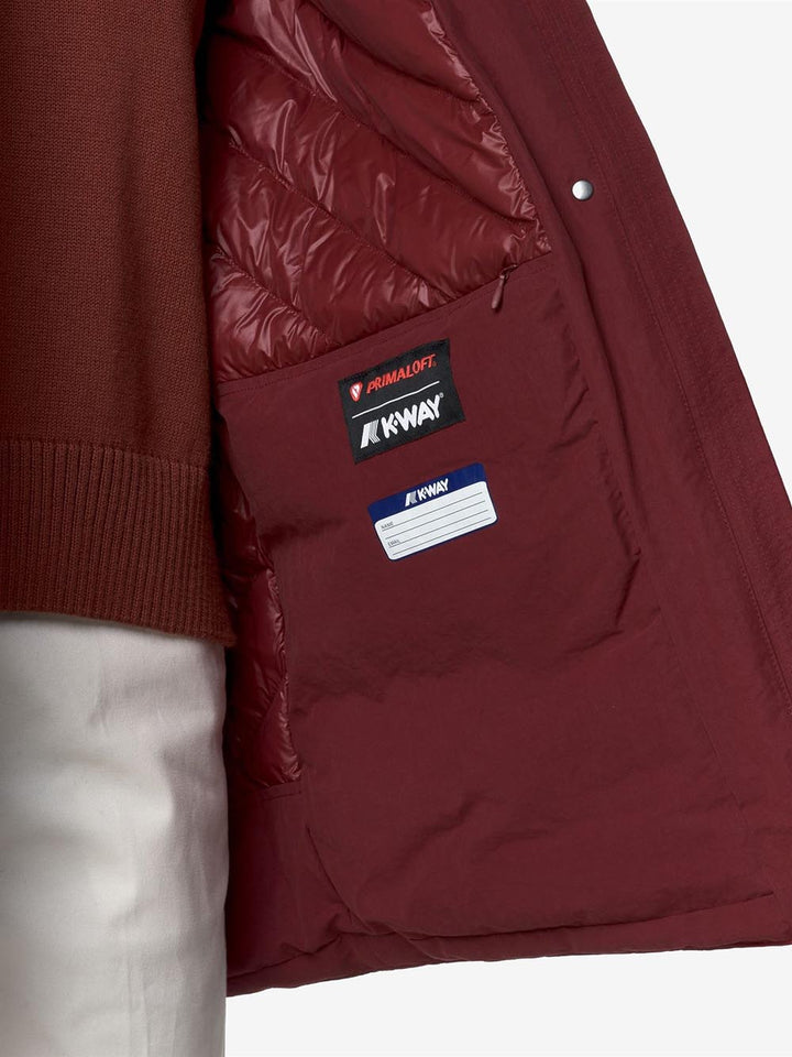 K-Way Giubbino Donna K41461w Bordeaux